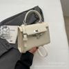 Bolsa Pequena Tendência de Design de Nicho para Mulheres 2026 Novo Estilo Fashionável Estilo Celebridade da Internet Bolsa de Ombro Elegante Bolsa Transversal Kelly Pequena