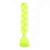 Trenzas Grandes de Fibra Sintética de Comercio Exterior, Trenzas de Colores, Peluca, Cabello para Trenzas Jumbo, Rastas Africanas, Cabello para Crochet