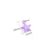Pendente Estrela de Cinco Pontas Colorido Fresco e Fofo Liga Metálica Acessórios para Montagem de Brincos Broche Corrente de Celular