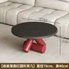 Design de mesa de centro geométrica minimalista, artístico e criativo, para salas de estar pequenas, uso doméstico, luxo leve, mesa de chá minimalista italiana de alta qualidade