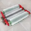 Máquina de Correas Limpiador de Cepillo sin Motor Cemento Patio de Carbón Limpiador de Cepillo de Rodillo Eléctrico Cepillo de Nylon Resistente al Desgaste para Banda Transportadora