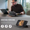Adecuado para funda de teléfono móvil Iphone17 Apple 16E Funda de cuero con patrón de becerro retro 15 Flip Rifd Funda protectora de microfibra