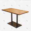 Mobiliário de Jantar Comercial Personalizado Estilo Sudeste Asiático Madeira Maciça Rattan Cadeira de Jantar Combinação de Mesa e Cadeira Cadeira de Jantar para Restaurante Ocidental