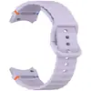 Para relógio Samsung watch7 pulseira ondulada relógio FE pulseira de silicone linha de carro pulseira de relógio 456 em estoque