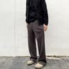 AUTICUP Otoño e Invierno Estilo Lulu Americano Mismo Estilo Suave Ceroso Costura Desestructurado Pierna Recta Pierna Ancha Pantalones de Chándal Otoño e Invierno cleanfit