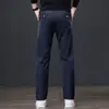 Pantalones de peso medio para Otoño/Invierno 2026 con Cintura Elástica, Pantalones Casuales de Negocios de Moda para Hombre, Pantalones Versátiles para Hombre