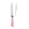 Cuchillo para Fruta para Uso Doméstico, Cuchillo de Cocina Afilado de Acero Inoxidable, Herramienta para Cortar Sandía, Cuchillo para Dormitorio de Estudiantes, Herramienta de Corte Multifuncional