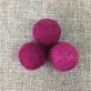 Pelota de color Nepal importada hecha a mano fieltro de lana sello música terminada DIY color manualidades creativas 2.5cm