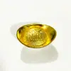 Aleación Mini Pequeño Yuanbao Tesoro Suministros del Tesoro Tamaño Yuanbao Cuenco del Tesoro de Buda Adornos Jucai Adornos para el Hogar al por Mayor