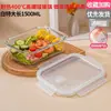 Contenedor de Almacenamiento de Alimentos de Vidrio de Borosilicato Alto, Lonchera para Trabajadores de Oficina, Apto para Microondas y Horno, Lonchera Estudiantil Compartimentada