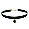 Amazon Joyería Creativa Letra Terciopelo Collar Gargantilla Collar Combinado Joyería de Moda Popular