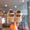 Sapatos de Bebê Menina, Sapatos de Bebê Infantil, Primavera & Outono Sola Macia Fashionável 1 a 3 Anos Sapatos de Bebê Menina, Sapatos de Princesa, Couro Macio