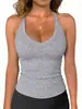 Chaleco de Punto Nuevo Transfronterizo Y2K Primavera/Verano Moda Femenina Europea y Americana Top Sexy Marca de Tendencia Camisa Base de Canalé