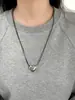 Nuevo Collar Largo Elegante de Gama Alta para Mujer, No se Desvanece, Cadena para Suéter de Lujo Ligero de Nicho, Joyería de Cadena para Suéter de Gama Alta