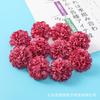 Flor Artificial Bola de Doce Cabeça de Flor de Hortênsia Flor Falsa Materiais DIY para Decoração de Casamento Parede de Flores Decorativas Realistas de Alta Qualidade