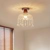 Lámpara de Cristal Vestíbulo Francés Moderno Minimalista Luz de Techo Luz de Escalera Luz de Balcón Luz de Pasillo Luz de Pasillo L271