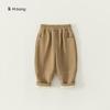 Pantalones Casuales de Invierno Bangxuan para Niños, Pantalones Lisos con Forro Polar para Niñas, Pantalones Rectos para Niños, Pantalones Largos Casuales para Niños Pequeños