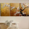 Parede de Fundo de Sofá Sala de Estar Pintura Pendurada Mural Triptíco Pintura Decorativa