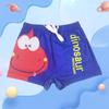 Bañador de dibujos animados para niños, tallas pequeñas y medianas, gorro de baño, bonito traje de baño de verano para piscina, playa, bóxer suave.