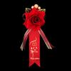 Atacado de fábrica festivo casamento casamento noiva e noivo casamento criativo amigas coreano simulação rosa corsage