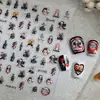 Nueva Tecnología 5D Pegatinas para Uñas Fábrica Lindas Rococo Dulce Mascota Conejo Arte de Uñas Pegatinas en Relieve Pegatinas 3D para Rostro