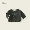 Camisetas coreanas de primavera y otoño para niños, Ropa nueva de primavera y otoño para niños, Camisetas interiores de manga larga para niños y niñas, Tops transpirables para bebés