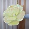 Flor de amapola brillante de plástico de simulación gigante decoración de ventana hermoso fondo diseño de actividades a gran escala flores artificiales al por mayor