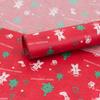 Papel de regalo de Navidad al por mayor de Changyi, papel de base de manzana Sydney, material de bricolaje, materiales florales con papel de regalo