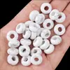 1201-6X12Mm Furo 5mm Furo Grande Contas de Ábaco Pedra Natural Contas de Furo Grande Acessórios para Joias DIY Atacado