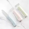 Cuchillo de fruta plegable de acero inoxidable pelador cuchillo de cocina doméstico tienda de un yuan corte de fruta pelador portátil