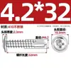 Tornillos Autorroscantes Autoperforantes de Acero Inoxidable 410/304/Acero al Carbono con Arandela, Tornillos Autorroscantes Autoperforantes Galvanizados