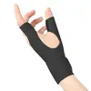Protetor de pulso de Velcro fino de dois dedos respirável ajustável suporte fixo protetor de dedo para esportes protetor de pulso