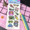 Pegatinas de burbujas de plástico 3D creativas de dibujos animados para niños, pegatinas para taza de vacío, pegatinas para equipaje, pegatinas de recompensa para estudiantes, venta al por mayor