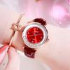 Gedi Nuevo Reloj de Cuarzo para Mujer con Cinturón de Pedrería Fluida Estilo Coreano Moda Estudiante Reloj Impermeable Venta al por Mayor Reloj de Pulsera