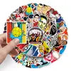 50 Pegatinas de Dibujos Animados de Estrellas Deportivas de Fútbol Baloncesto Maleta Equipaje Coche Refrigerador Papelería Decorativa Pegatinas