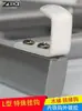 Ganchos de Hierro para Escaleras de Litera, Recubiertos con Pegamento Blanco para Proteger el Borde de la Cama, Ganchos para Escaleras, Ganchos de Conexión en Forma de 7 para Escaleras, Ganchos de Tabla Colgante en Forma de L