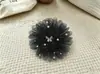 Flores de Organza con Perlas Hechas a Mano, Estilo de Hada y Hermosas, Pinzas para el Cabello Versátiles de Bricolaje, Accesorios para el Cabello, Accesorios para Ropa