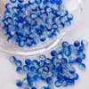Cuentas de Cristal de Doble Explosión y Grietas de Hielo de 6 mm para Pulseras DIY con Gradiente de Dos Tonos, Cuentas Sueltas para Accesorios de Joyería