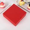 Caixa Gaveta de Papel Kraft 4 Grãos Caixa para Assar Macarons Caixa para Bolo da Lua Caixa para Embalagem de Soufflé