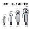 Conjunto Manual de 4 Peças Quebra-Porcas Enferrujadas, Separador e Quebra-Porcas Manual Universal Novo