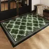 Alfombra de Entrada de Cuero Vintage Estilo Americano Alto Sentido Impermeable Resistente al Aceite Antideslizante Alfombra de Entrada Alfombra de Piso sin Lavado