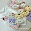 Otoño e Invierno Lindo Serie de Animales de Dibujos Animados Felpa Clip Rompe Cabello para Niños Flequillo Cachorros Sanrio Cachorro Bebé Clip para Bebé