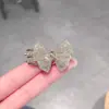 Pasador de Pedrería con Lazo para la Frente, Pinza Lateral Pequeña y Delicada con Pinza de Pato en la Parte Superior