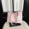 Bolsa de mano estilo coreano, de alta calidad, gran capacidad para mujer, nueva colección 2026, moderna y a la moda, adecuada para uso casual, escuela y trabajo.