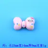 Lazo de Dibujos Animados Serie Sanrio Accesorios de Resina con Pegamento de Crema Decoración para Funda de Teléfono Móvil DIY Imán para Refrigerador Caja de Papelería