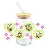 Sanrio coolometi UV DTF transferencia cristal transparente pegatinas impermeable resistente a rayones caricatura al por mayor transfronterizo