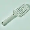 Ferramenta de Styling de Coroa Alta para Cabelos Volumosos, Pente Caseiro com Design Oco para Cabelos Longos, Pente Curvo Grande para Estudantes