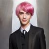 Peruca masculina de cabelo curto, peruca de cabeça cheia, franja oblíqua, cabelo curto e liso, venda imperdível da Amazon, comércio exterior europeu e americano