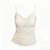 Outono Inverno Decote V Renda Térmica Quente Roupa Íntima para Mulheres Bojos Fixos Camisola Camada Base Tecido Escovado Geração de Calor Colete Quente
