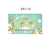 Nuevos Banners de Temporada de Graduación, Fondo Decorativo de Graduación, Banners y Banderas para Toma de Fotos en Fiestas al Aire Libre